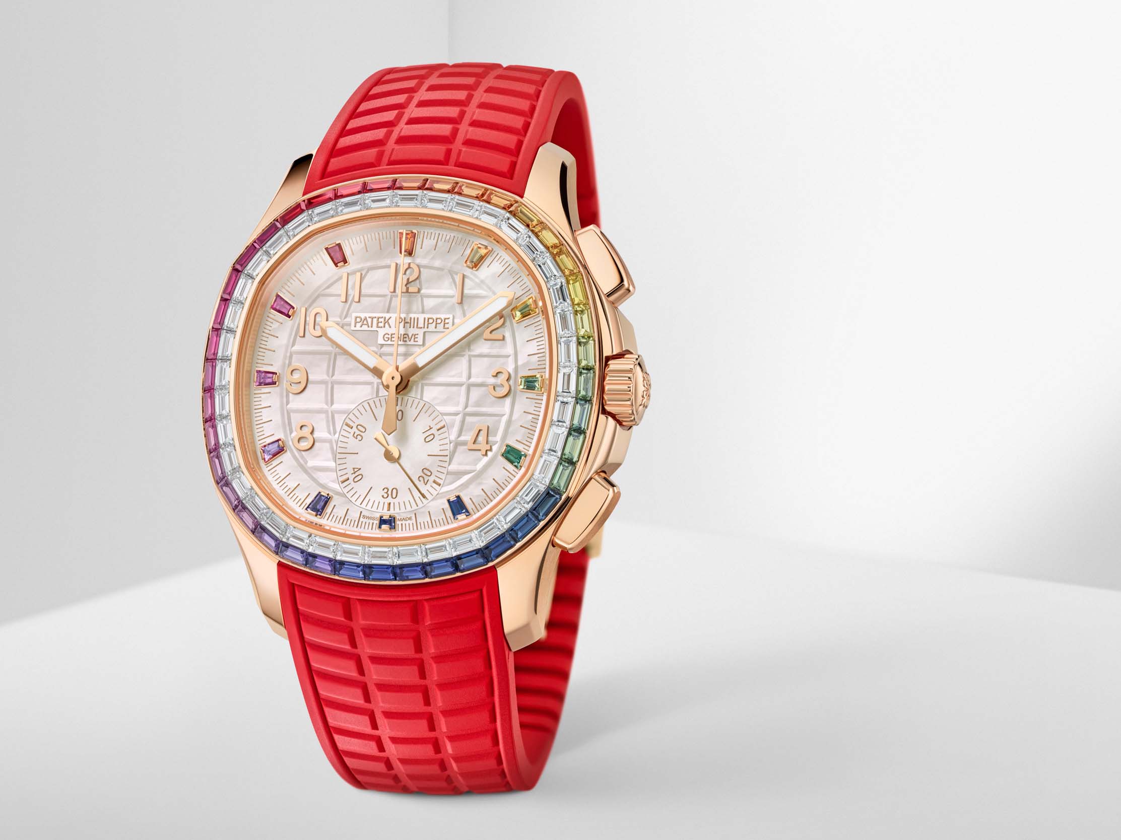 Patek Philippe Aquanaut Luce Rainbow Chronograph Ref. 7968/300R-001 - Luxury Ladies' Watch-DUBAILUXURYWATCH
