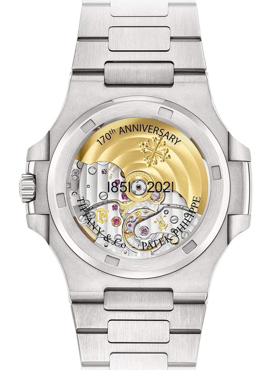 Patek Philippe Tiffany & Co. Celebrate 170 Years of Partnership with a Limited Edition Nautilus 5711 in Tiffany Blue-DUBAILUXURYWATCH