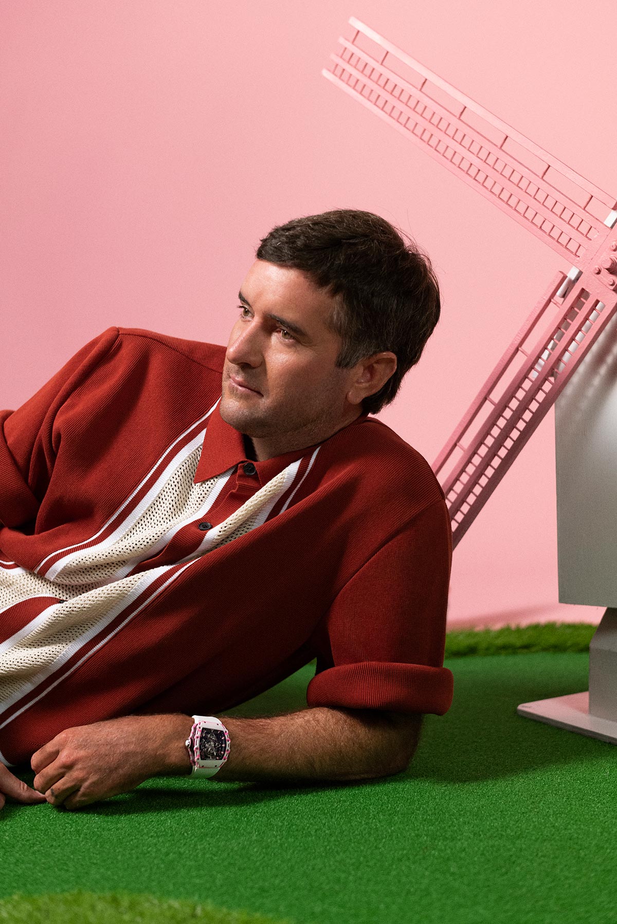 Richard Mille RM 38-02 Tourbillon Bubba Watson Pink Tourbillon Watch-DUBAILUXURYWATCH