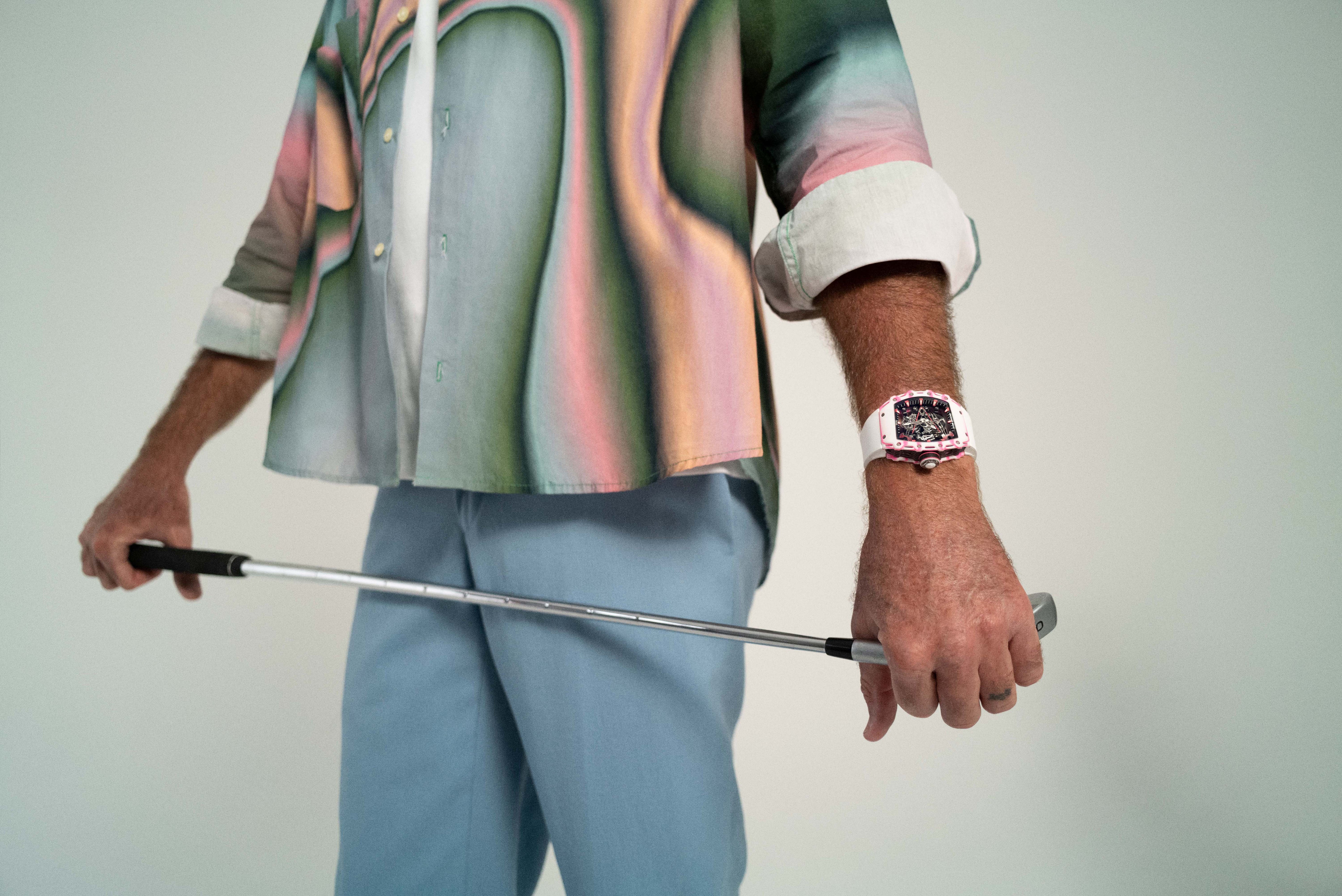Richard Mille RM 38-02 Tourbillon Bubba Watson Pink Tourbillon Watch-DUBAILUXURYWATCH
