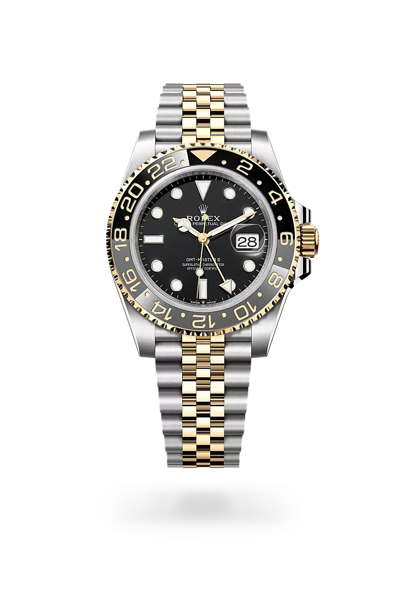 Rolex GMT-Master II 40mm Yellow gold and steel 126713GRNR