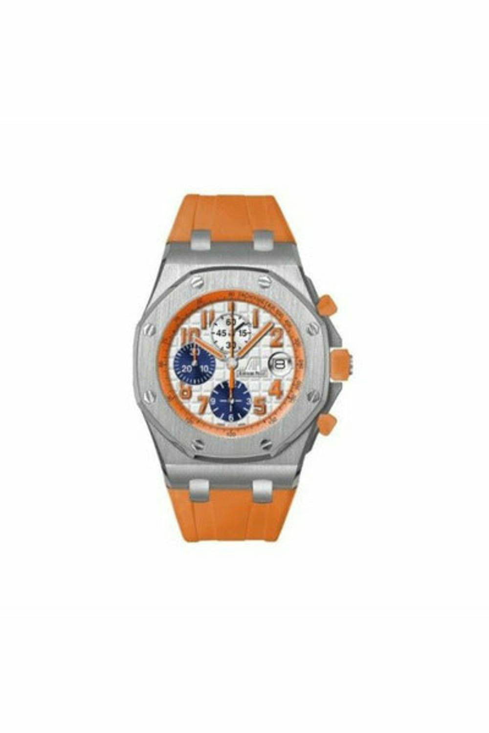 audemars piguet royal oak offshore 26217 goliath stainless steel 42mm men's watch-DUBAILUXURYWATCH