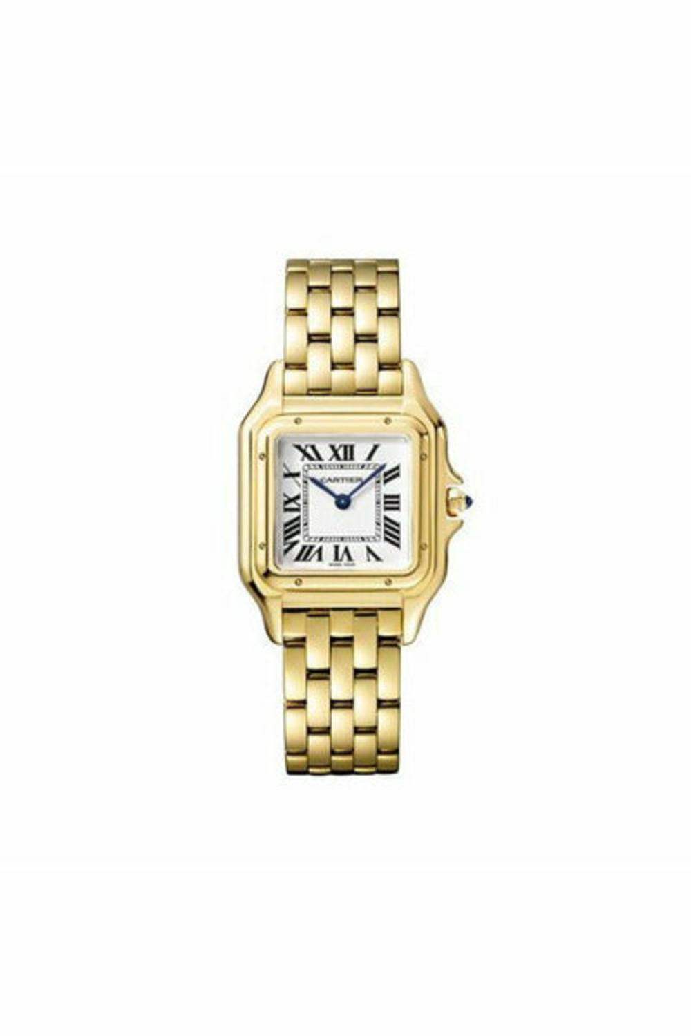 cartier panthere de cartier 27mm x 37mm 18kt yellow gold ladies watch-DUBAILUXURYWATCH