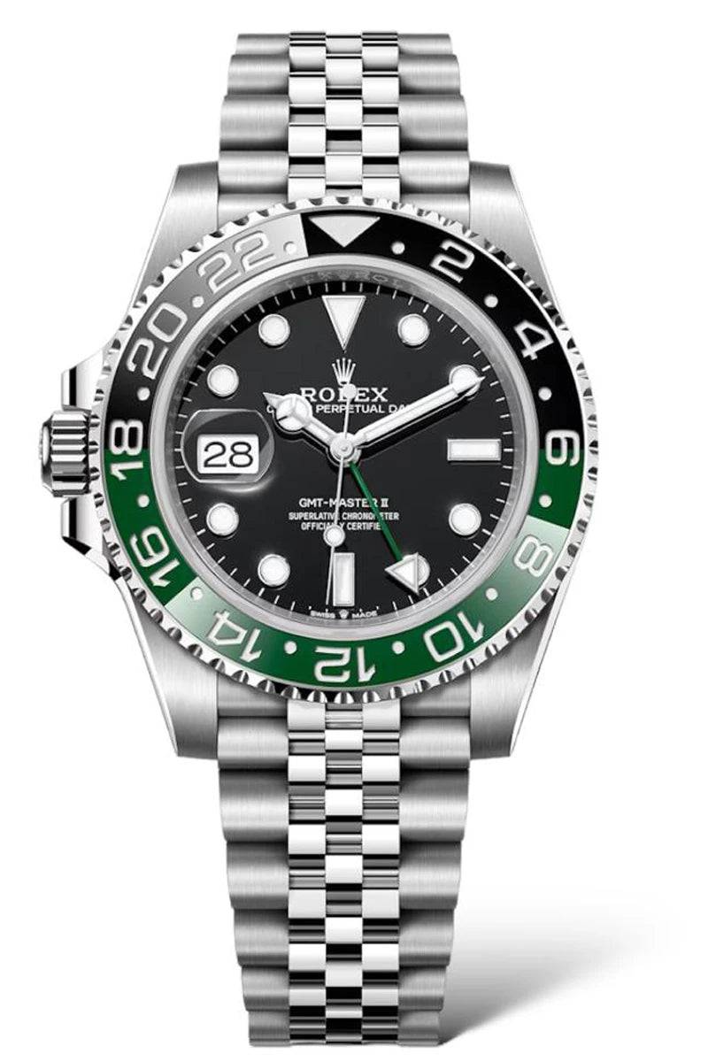 Rolex GMT-Master II 126720VTNR – Stainless Steel, Green and Black Cerachrom Bezel-DUBAILUXURYWATCH