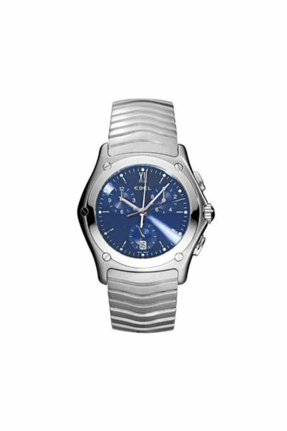 ebel classic wave 41mm stainless steel men's watch-DUBAILUXURYWATCH