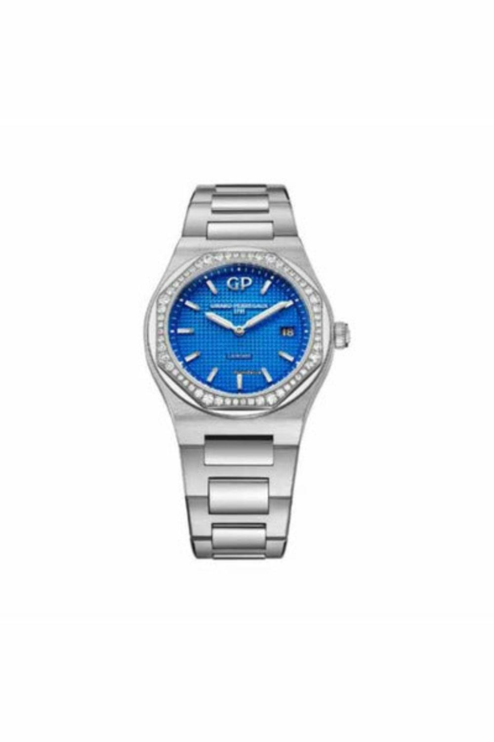 girard perregaux laureato limited edition 34mm stainless steel ladies watch-DUBAILUXURYWATCH