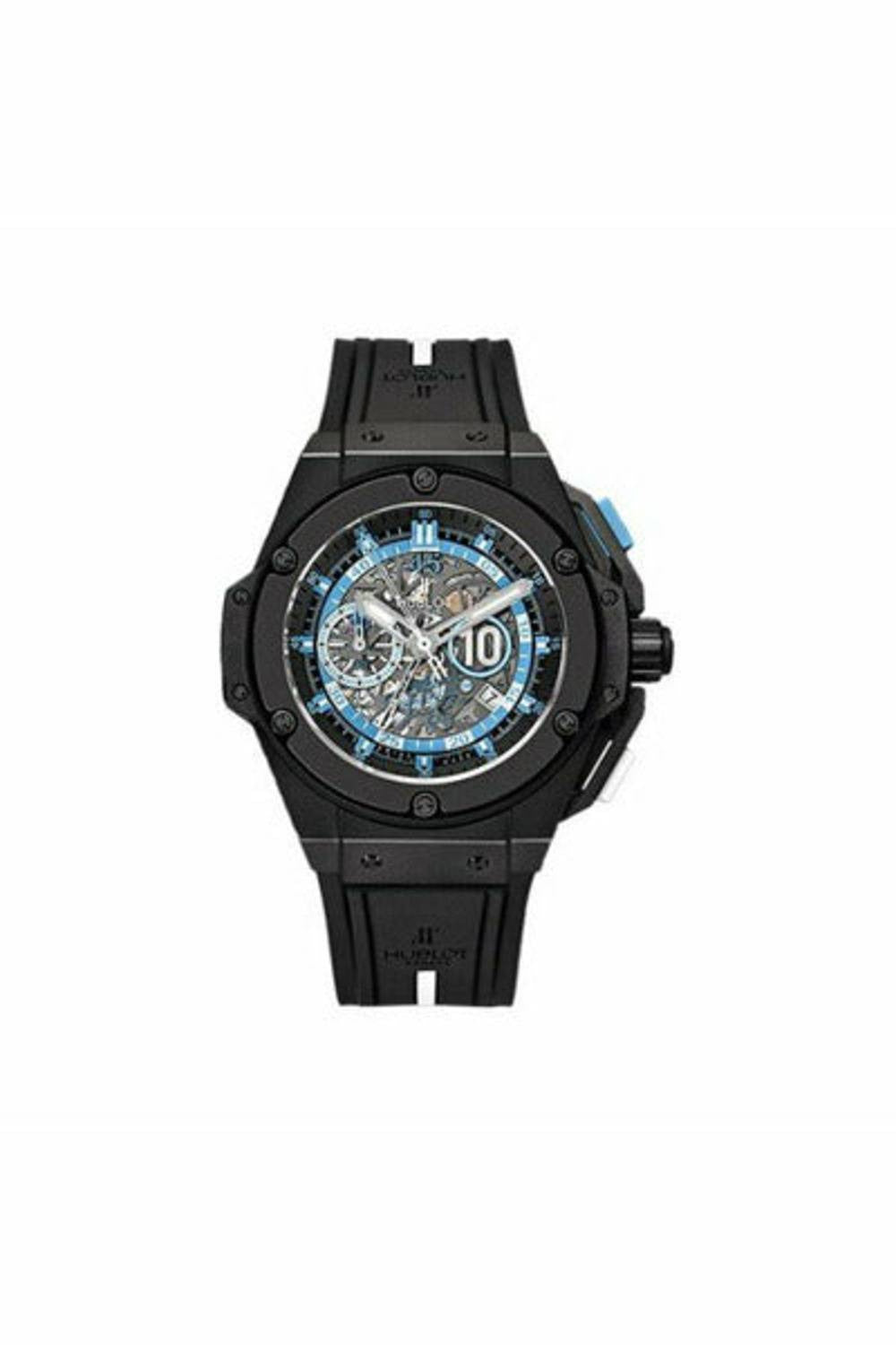 hublot big bang maradona 48mm microblasted black ceramic men's watch-DUBAILUXURYWATCH