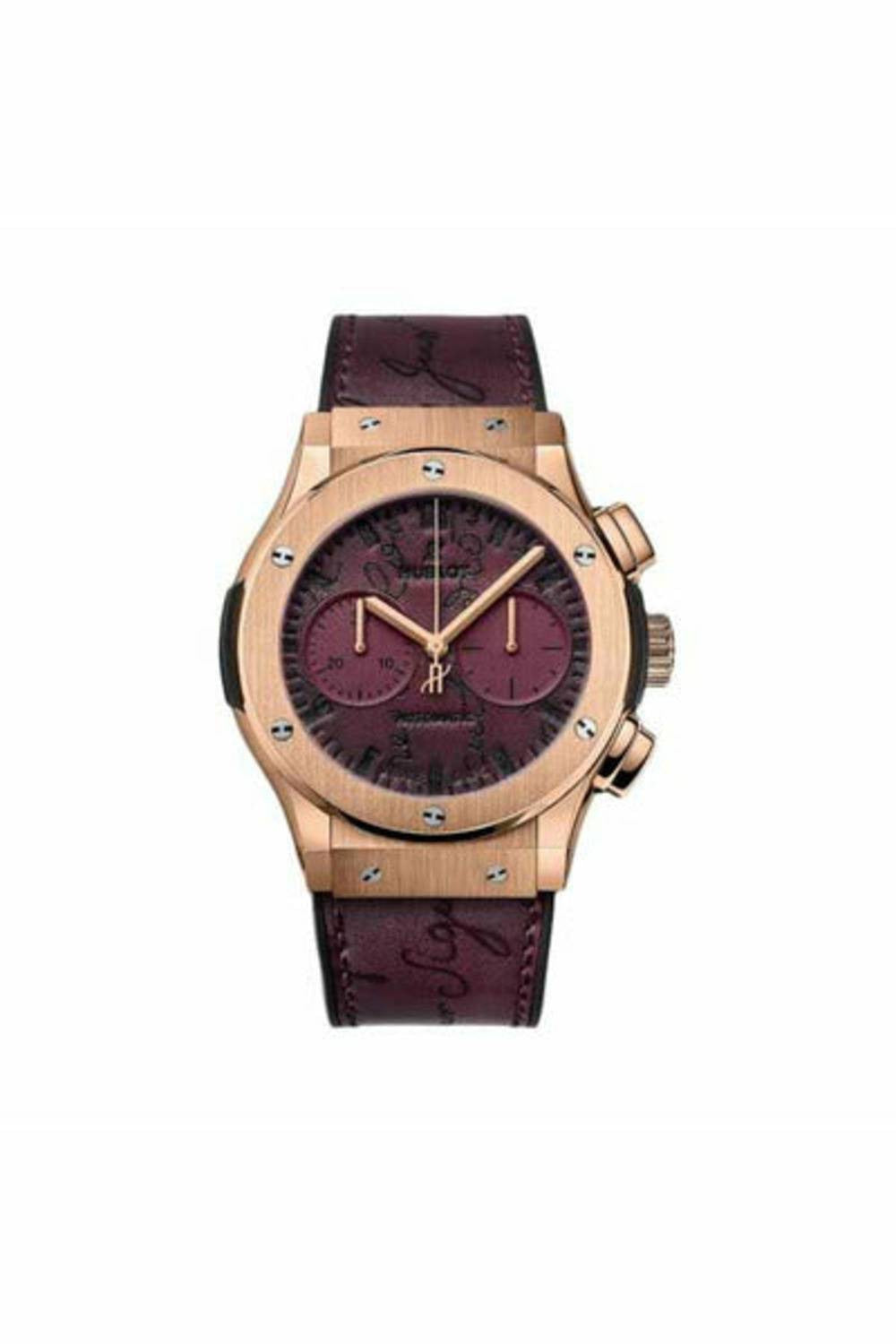 hublot classic fusion chronograph 45mm 18kt rose gold men's watch-DUBAILUXURYWATCH