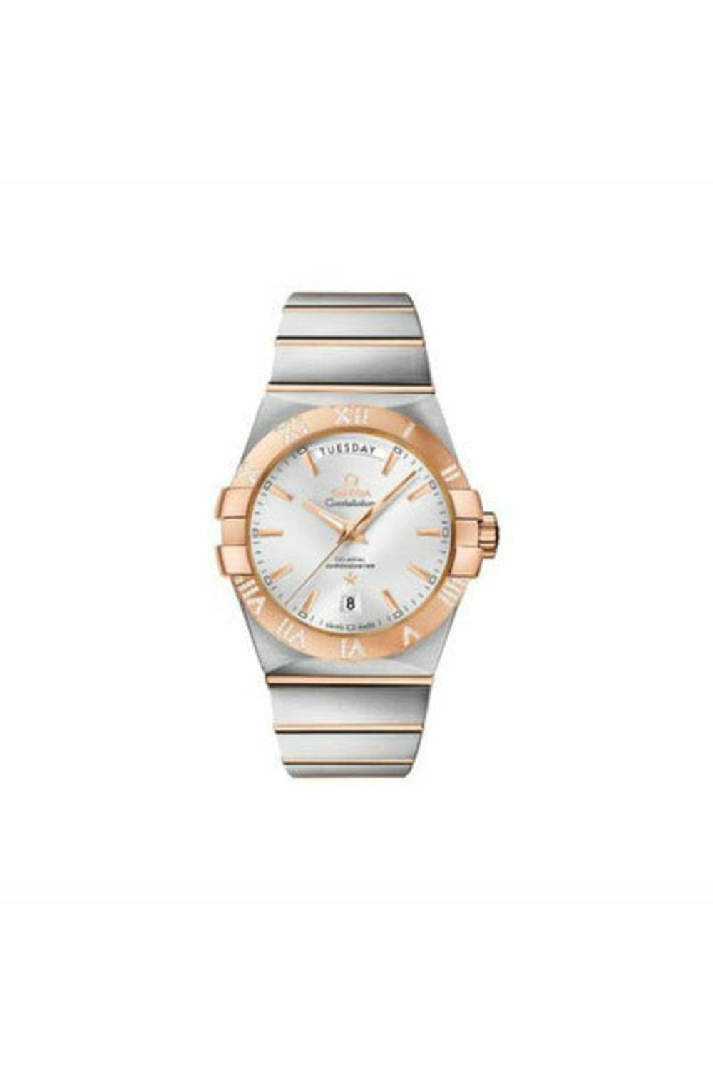 omega constellation brushed 27mm ladies watch-DUBAILUXURYWATCH