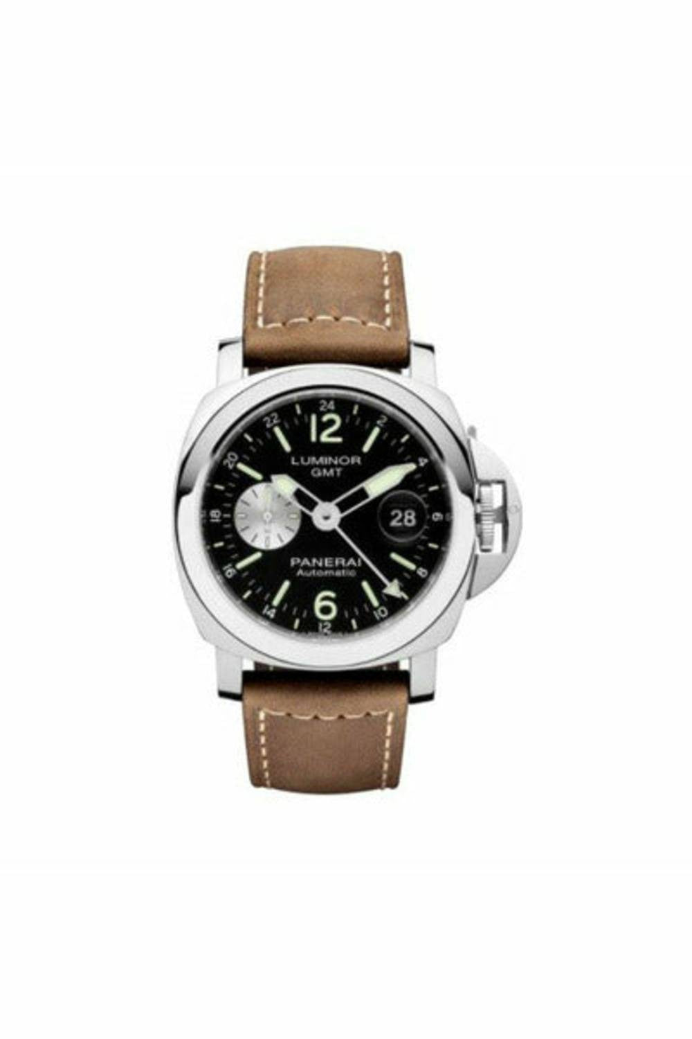 panerai luminor gmt automatic stainless steel 44mm men's watch-DUBAILUXURYWATCH