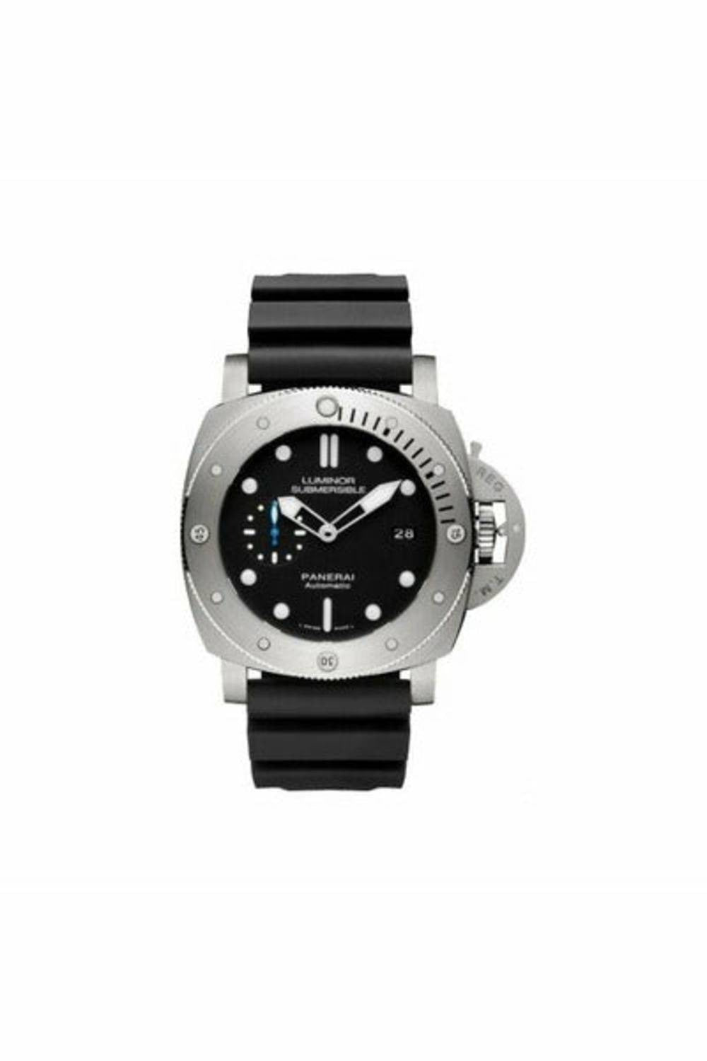 panerai luminor submersible 1950 3 days automatic 47mm titanium men's watch-DUBAILUXURYWATCH