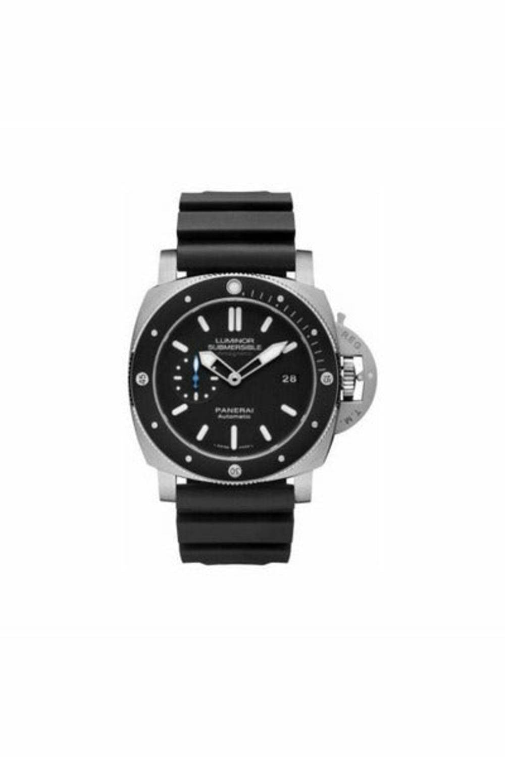 panerai luminor submersible titanium 47mm men's watch-DUBAILUXURYWATCH