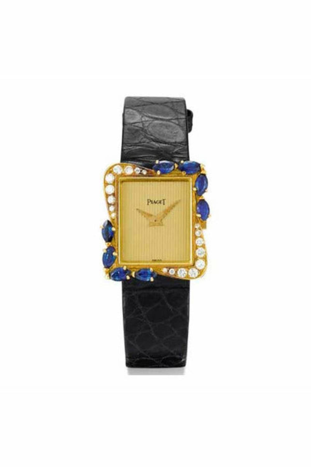 piaget 23mm x 19mm 18k yellow gold ladies watch-DUBAILUXURYWATCH