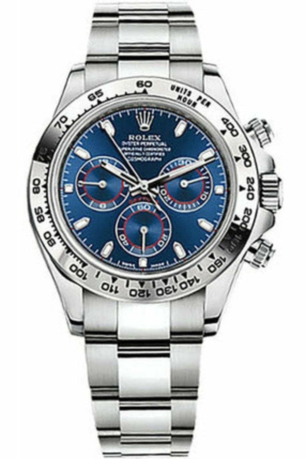 rolex cosmograph daytona blue 116509-DUBAILUXURYWATCH