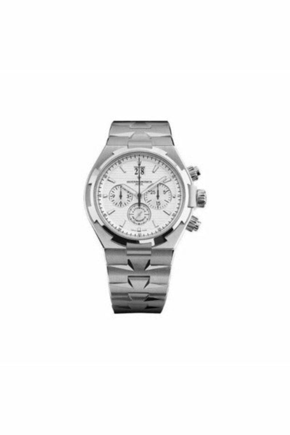 vacheron constantin overseas chronograph 42mm stainless steel men's watch-DUBAILUXURYWATCH
