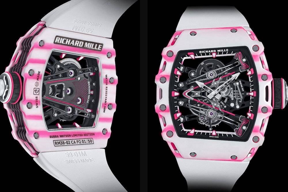 Artwork On The Wrist: The Pink Watch By Richard Mille-DUBAILUXURYWATCH