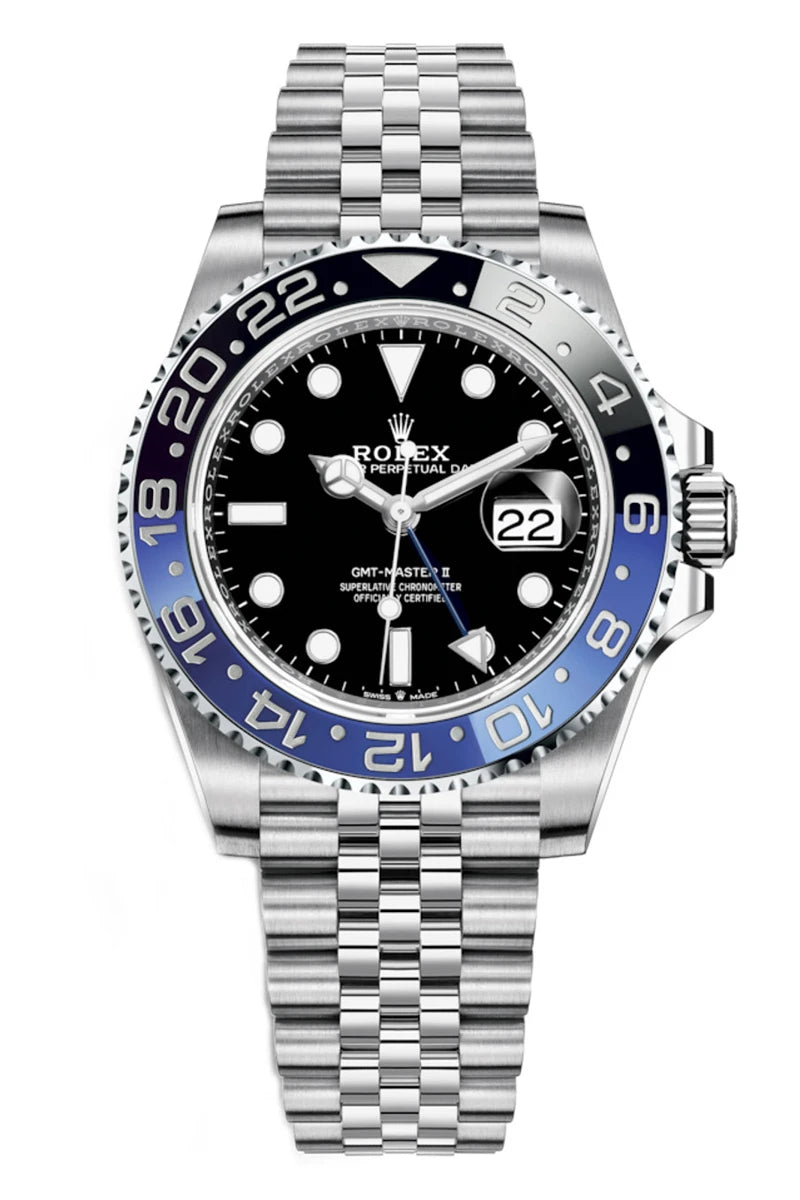 Rolex Batgirl GMT-Master II Reference 126710BLNR Jubilee Bracelet , 40mm-DUBAILUXURYWATCH