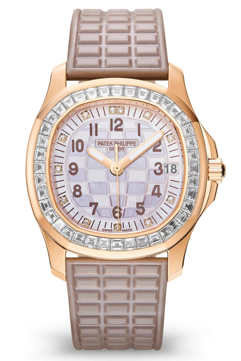 Patek Philippe Aquanaut 5072R-001 Luce – Rose Gold with Blue Sunburst Dial-DUBAILUXURYWATCH