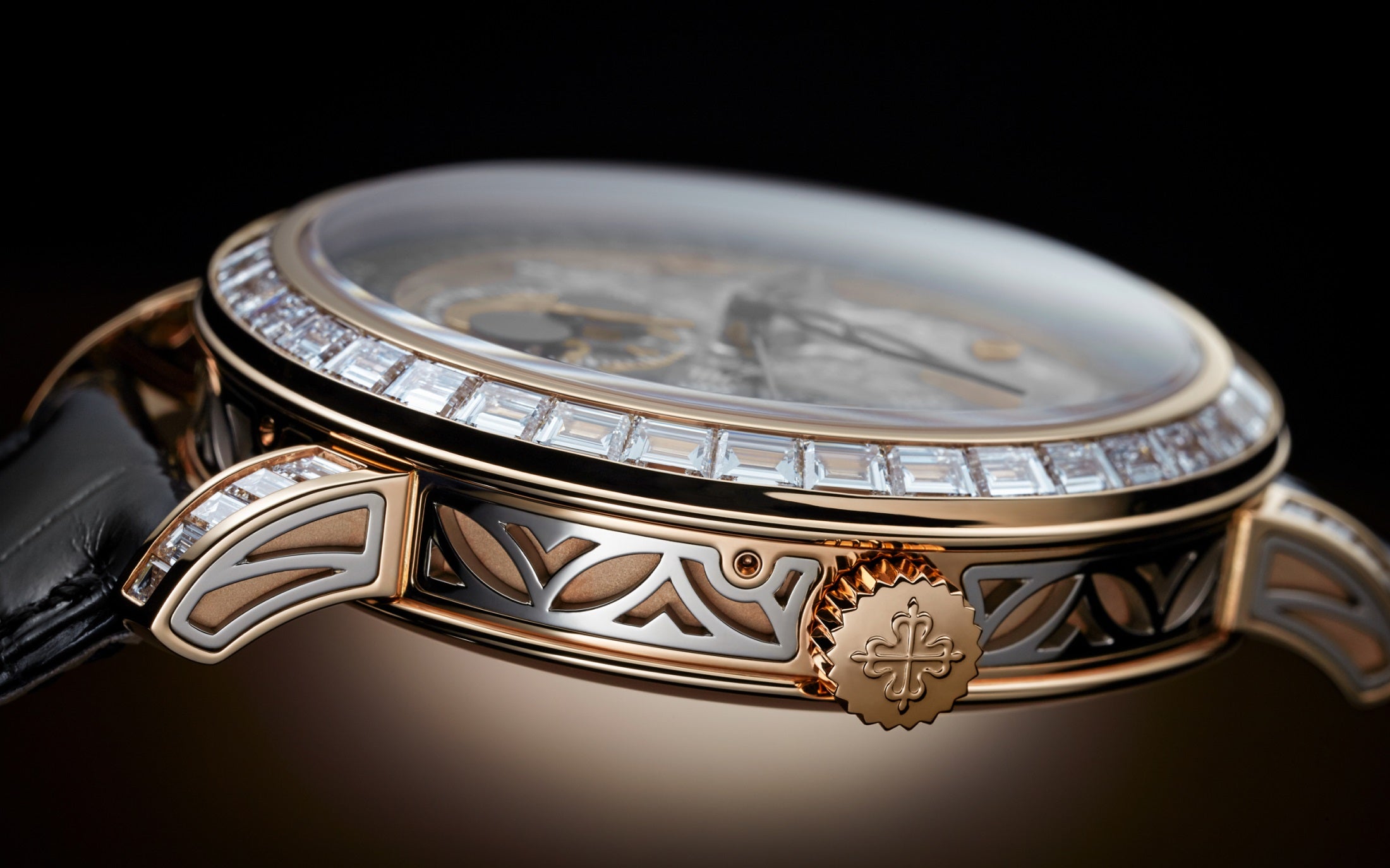 Patek Philippe 5304R Self-Winding Grand Complication – Rose Gold, Baguette Diamonds-DUBAILUXURYWATCH