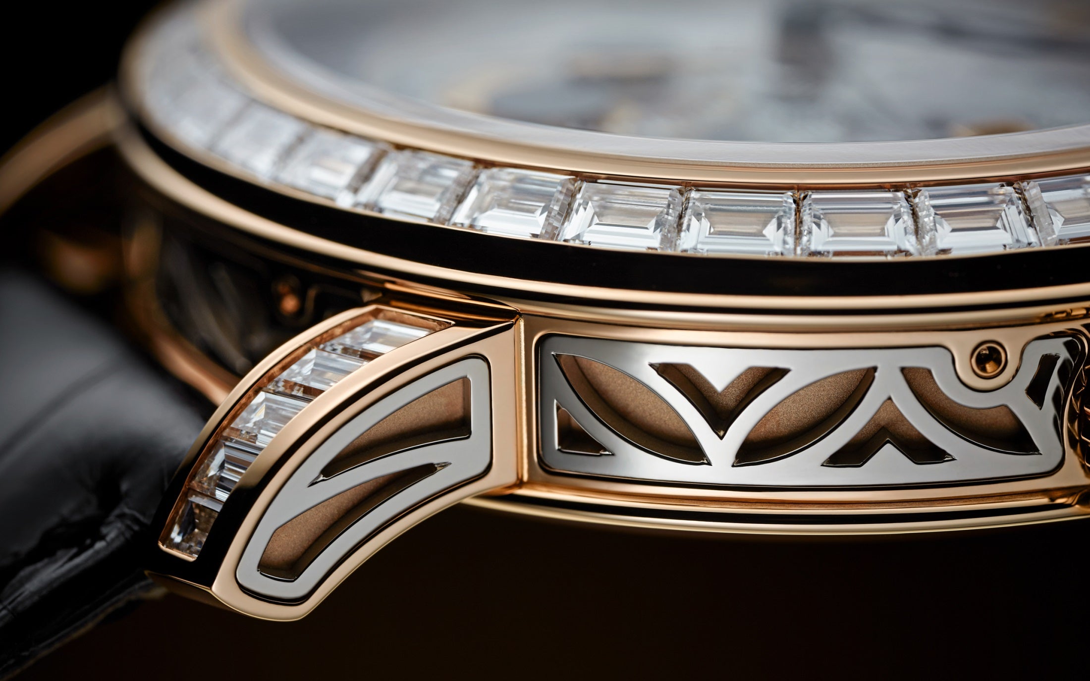 Patek Philippe 5304R Self-Winding Grand Complication – Rose Gold, Baguette Diamonds-DUBAILUXURYWATCH