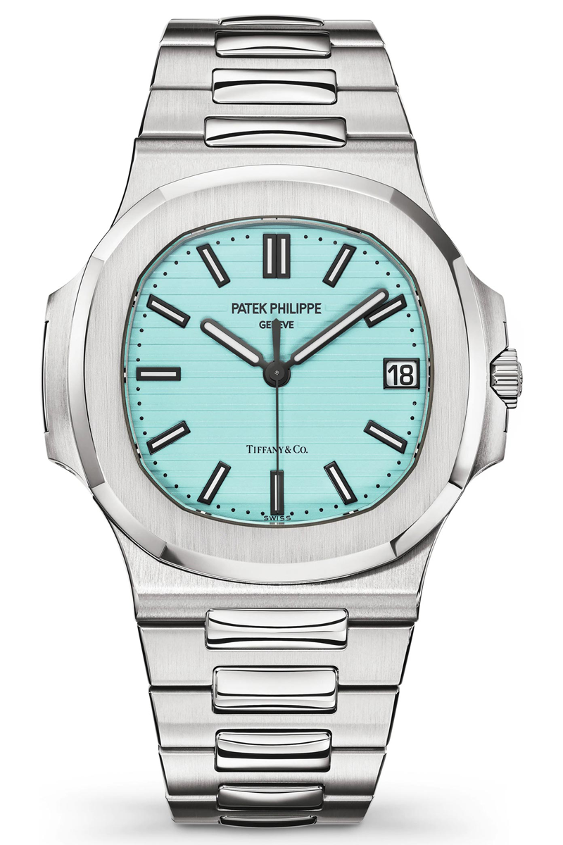 Patek Philippe  Tiffany & Co. Celebrate 170 Years of Partnership with a Limited Edition Nautilus 5711 in Tiffany Blue-DUBAILUXURYWATCH