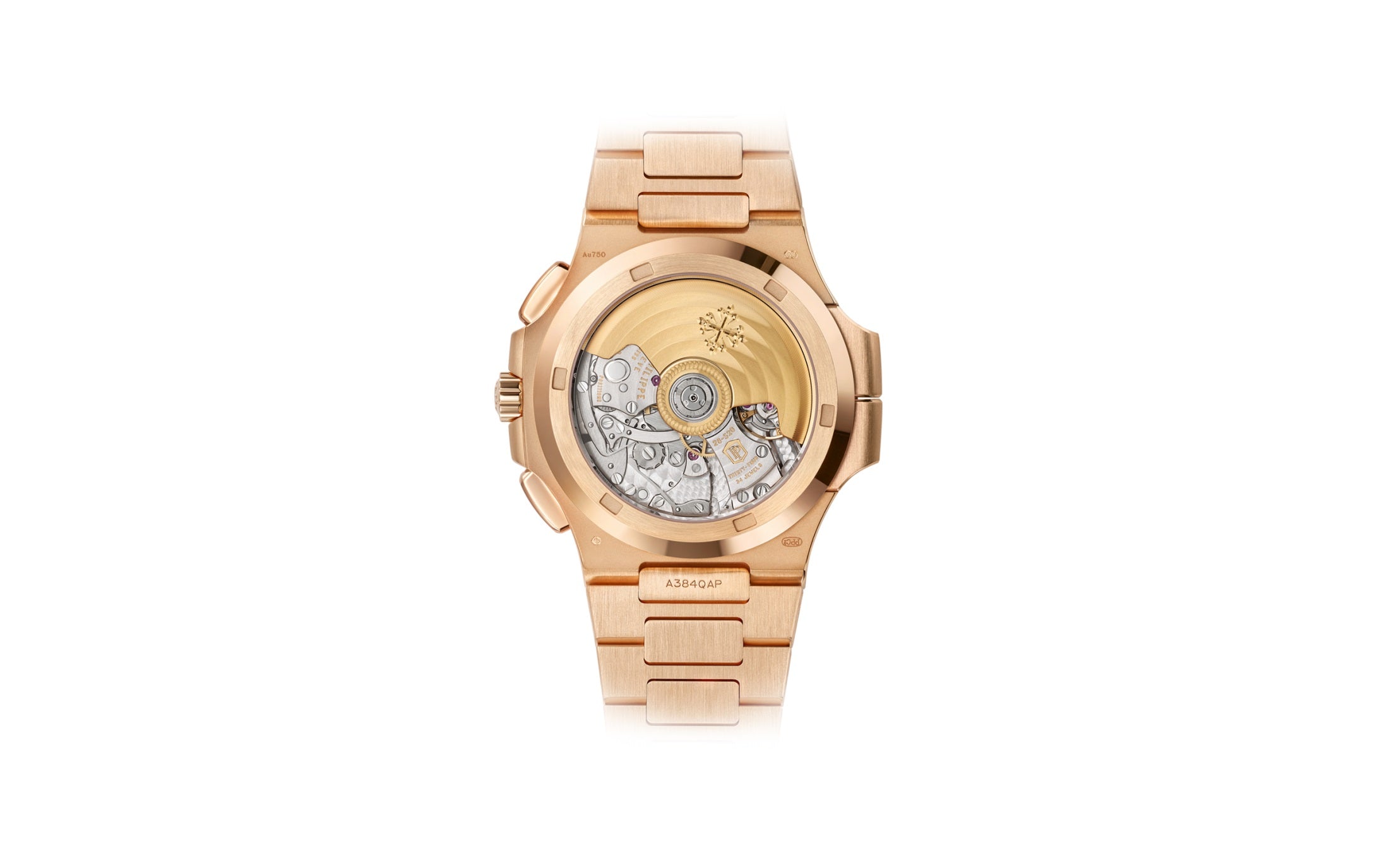 Patek Philippe Nautilus 5990/1R-001 – Rose Gold Chronograph Travel Time-DUBAILUXURYWATCH