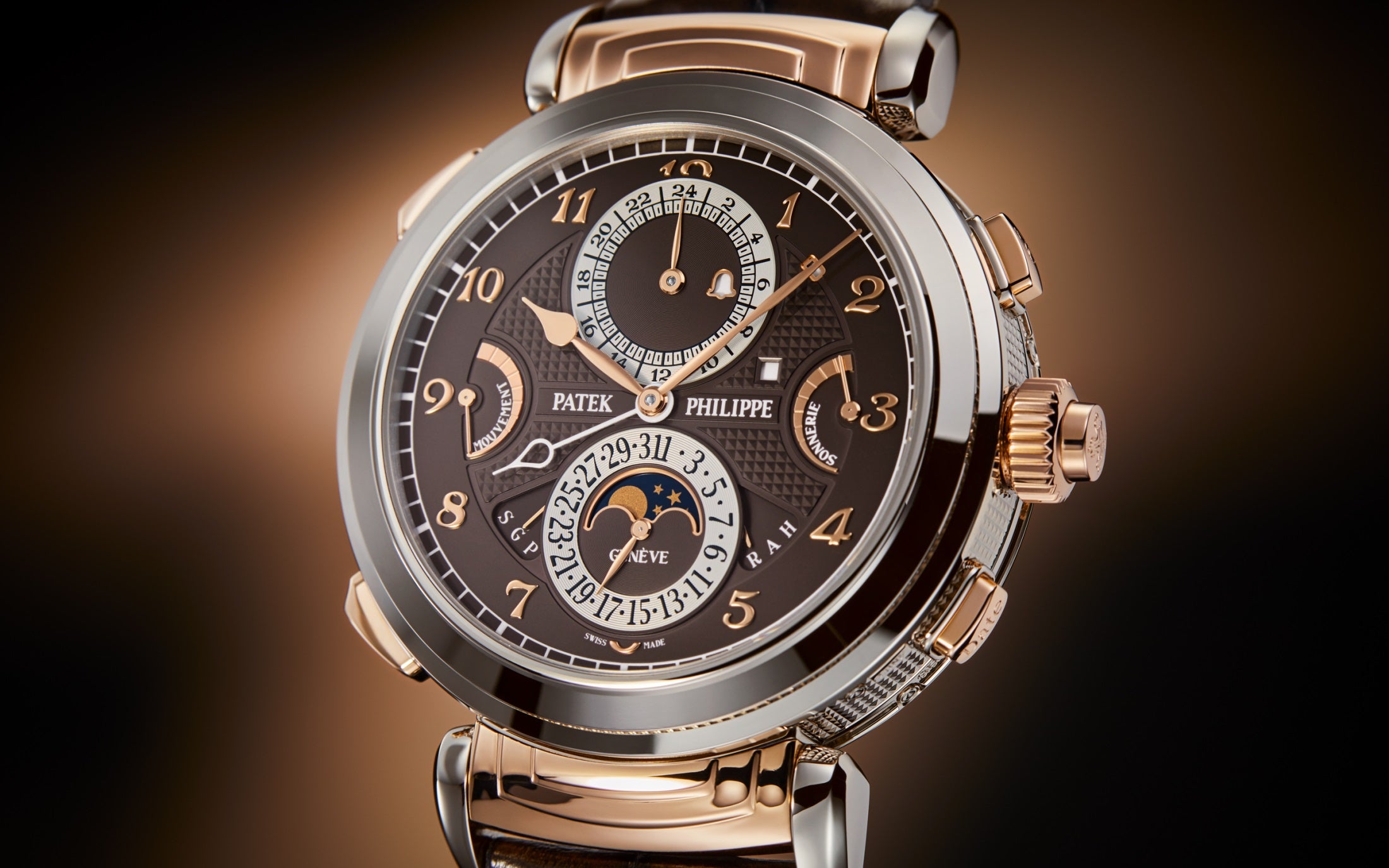 Patek Philippe Grandmaster Chime 6300GR-001 – White & Rose Gold Masterpiece-DUBAILUXURYWATCH