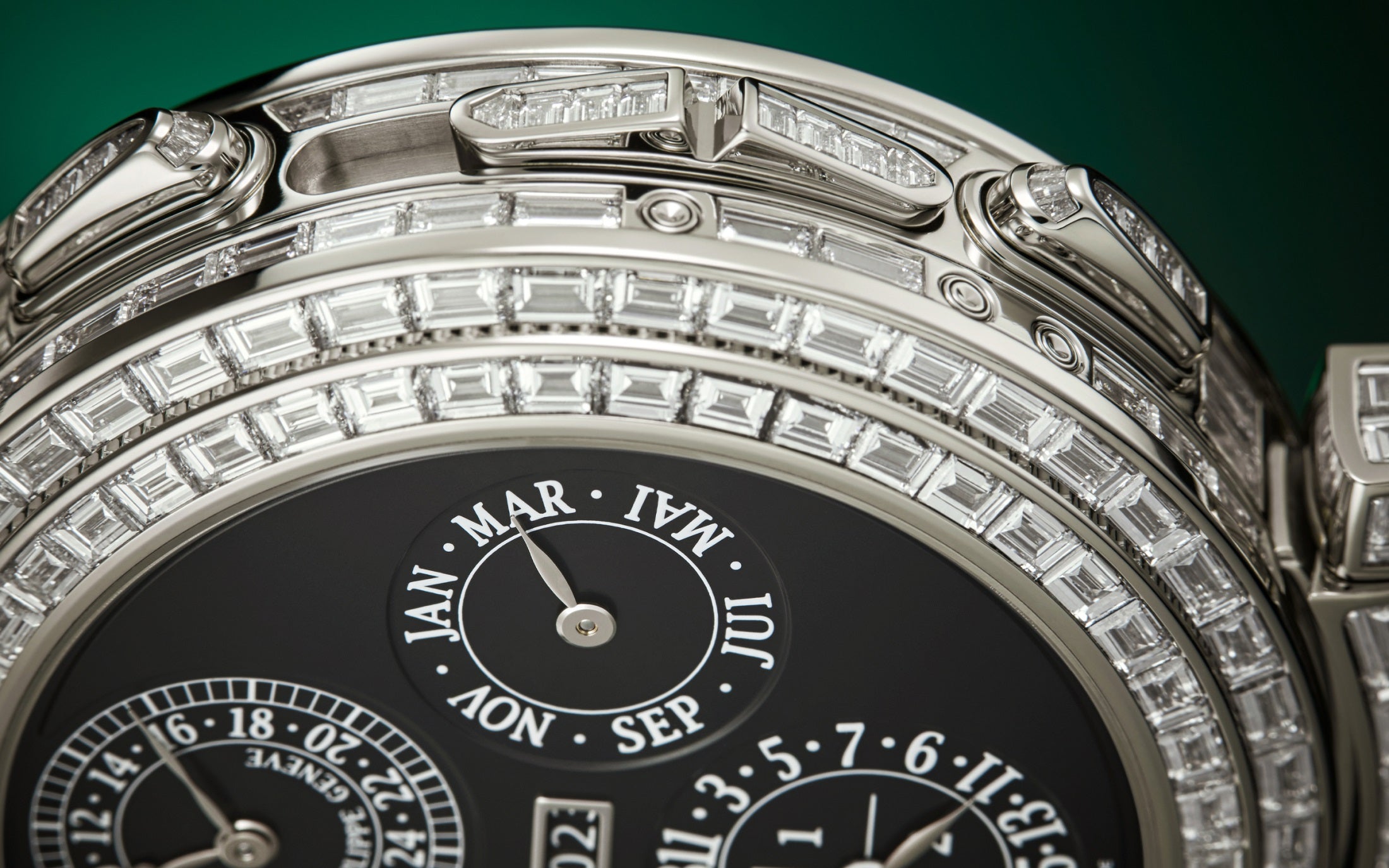 Patek Philippe Grandmaster Chime 6300/403G-001 – White Gold, Hand-Engraved Masterpiece-DUBAILUXURYWATCH