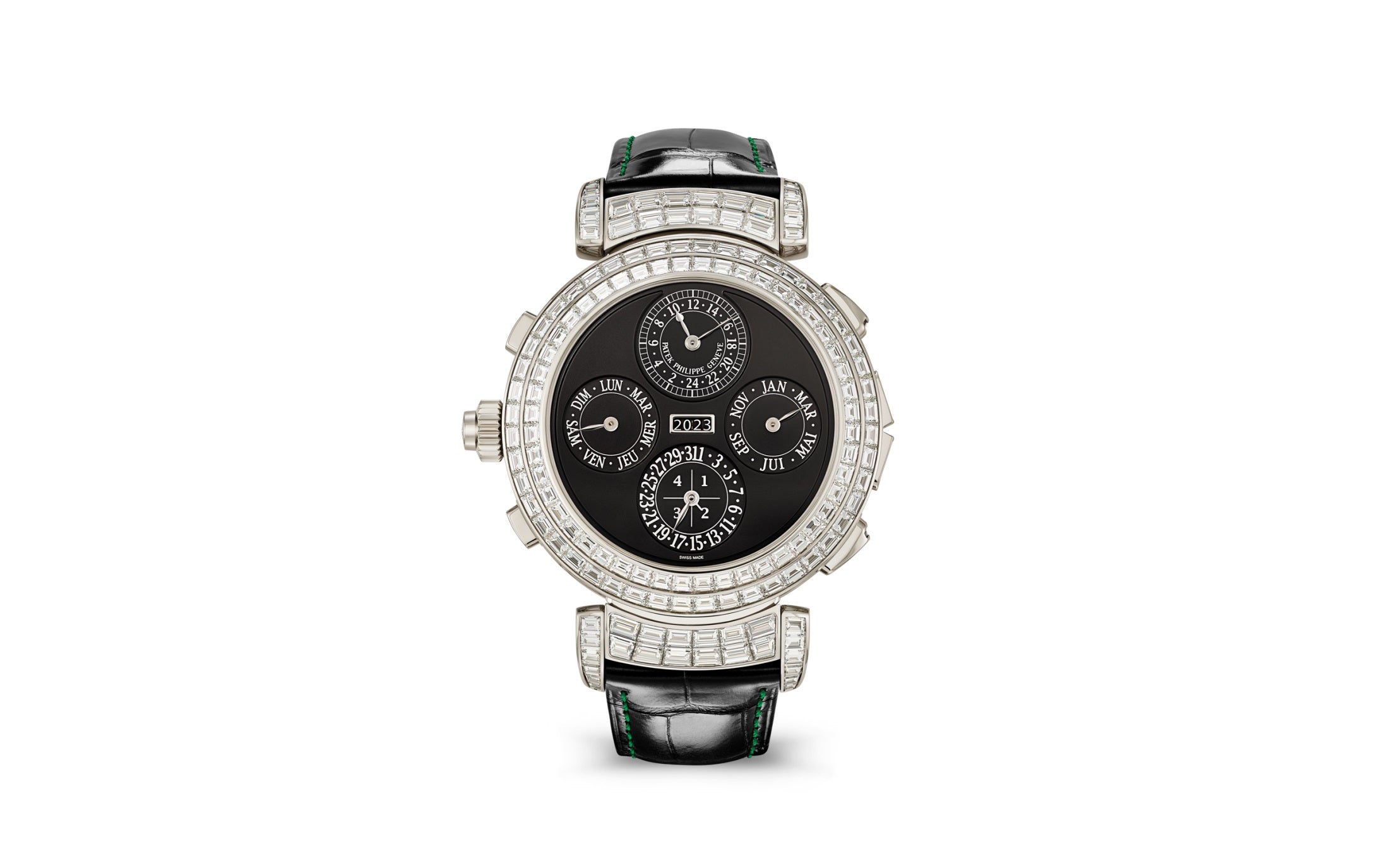 Patek Philippe Grandmaster Chime 6300/403G-001 – White Gold, Hand-Engraved Masterpiece-DUBAILUXURYWATCH