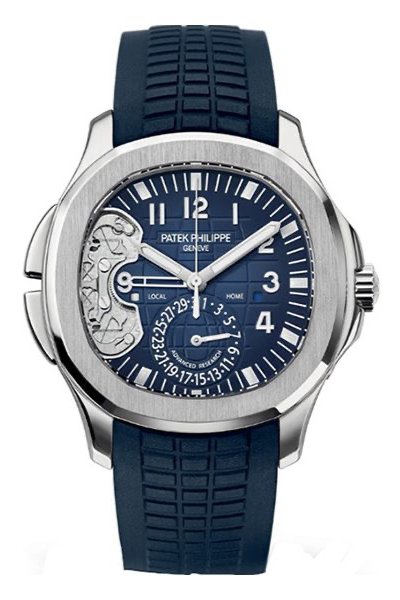 patek philippe advanced research aquanaut travel time men's watch ref. 5650g-001