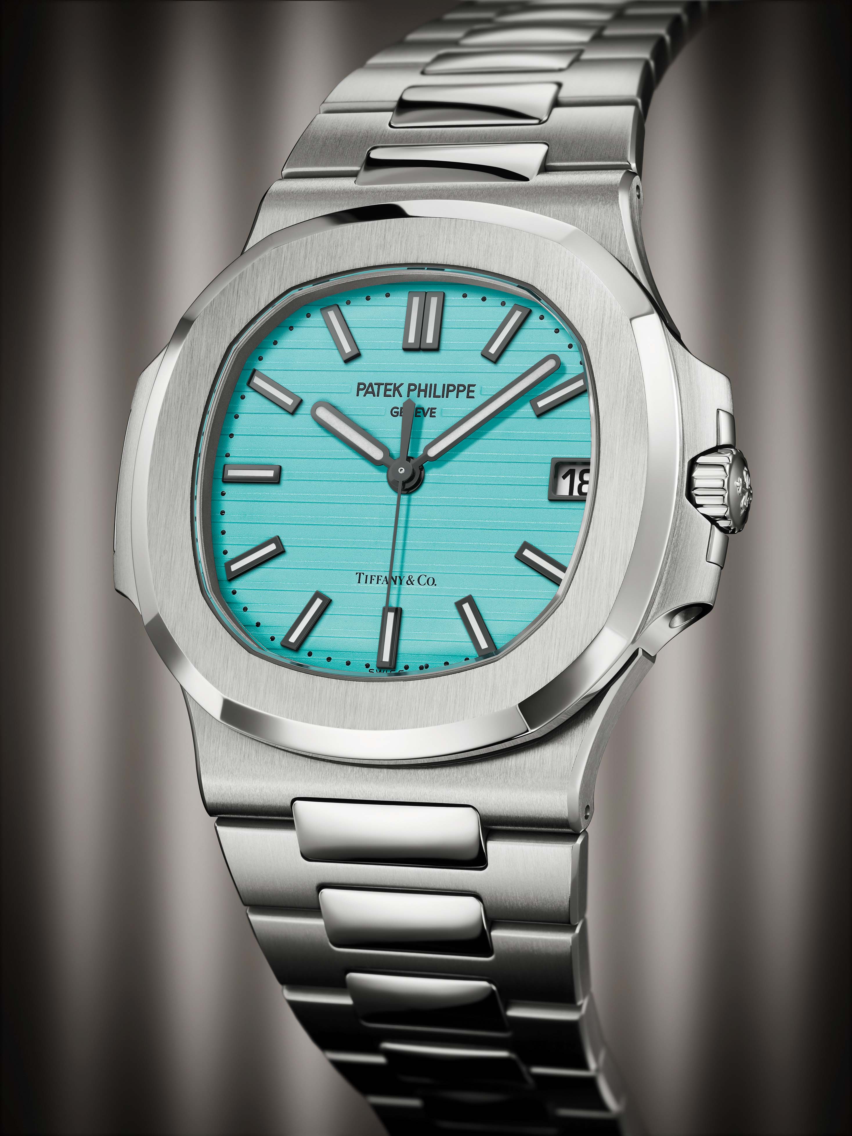 Patek Philippe  Tiffany & Co. Celebrate 170 Years of Partnership with a Limited Edition Nautilus 5711 in Tiffany Blue-DUBAILUXURYWATCH