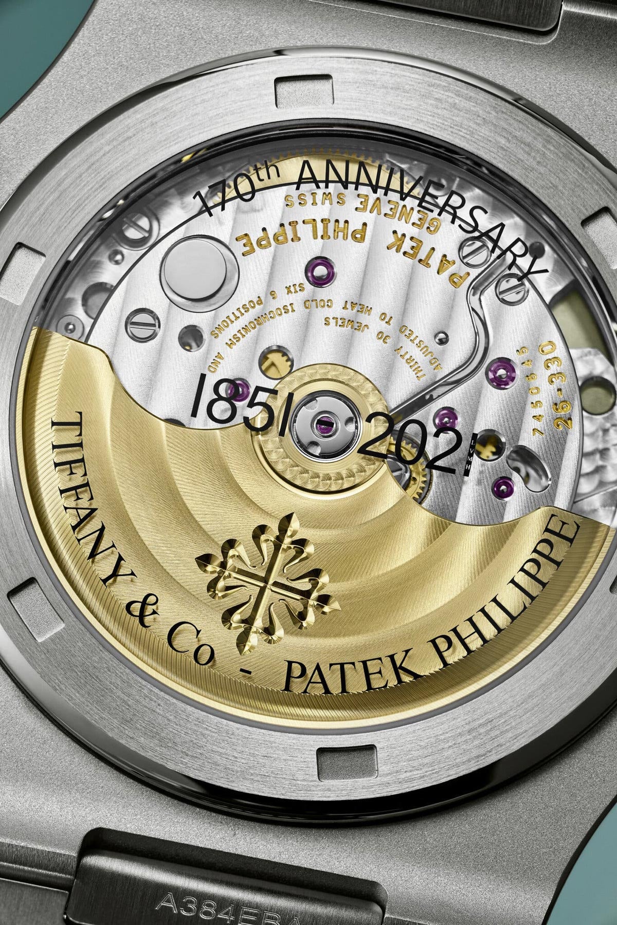 Patek Philippe  Tiffany & Co. Celebrate 170 Years of Partnership with a Limited Edition Nautilus 5711 in Tiffany Blue-DUBAILUXURYWATCH