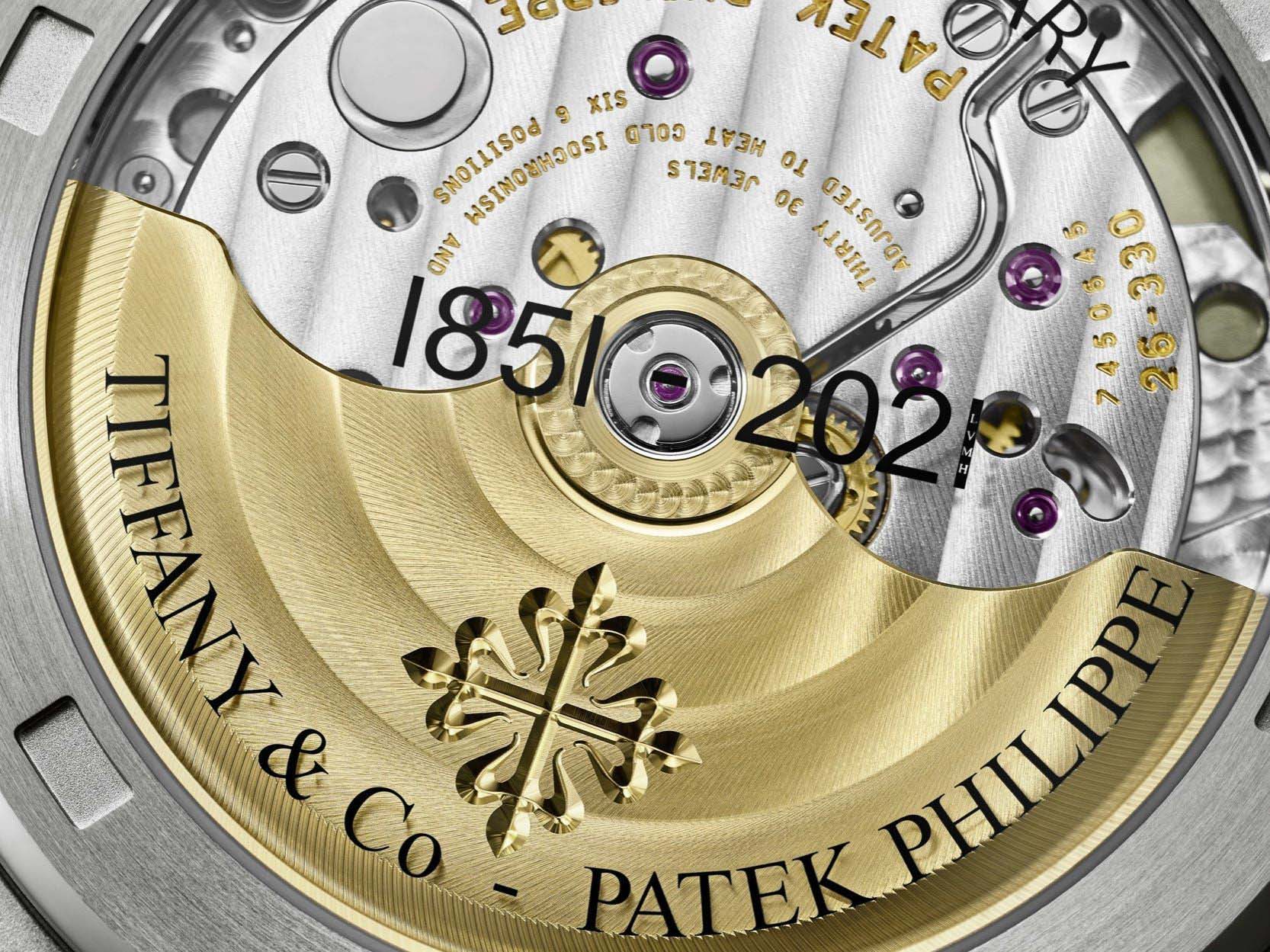 Patek Philippe  Tiffany & Co. Celebrate 170 Years of Partnership with a Limited Edition Nautilus 5711 in Tiffany Blue-DUBAILUXURYWATCH