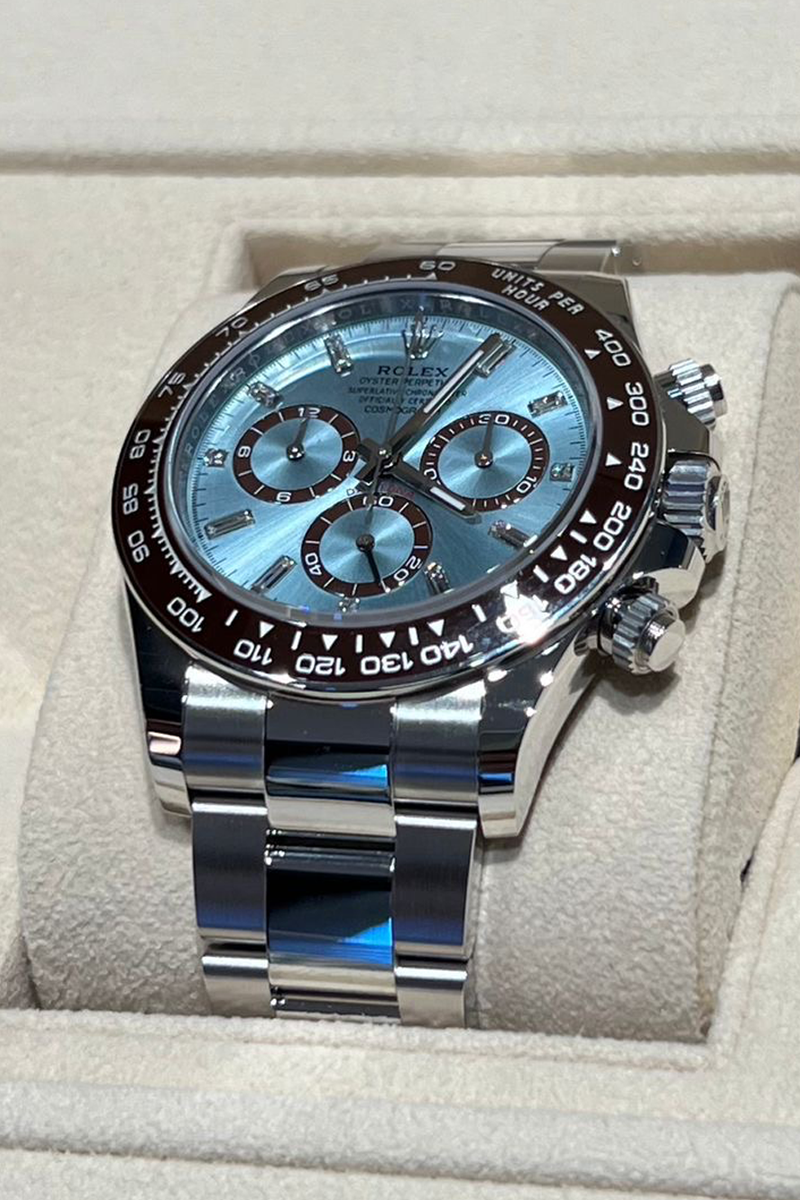 Rolex Cosmograph Daytona Oyster, 40 mm, platinum Ref: m126506-0002-DUBAILUXURYWATCH