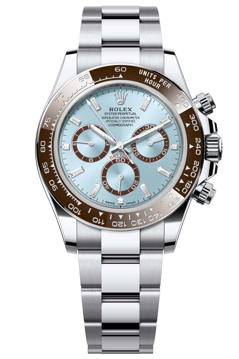 Rolex Cosmograph Daytona Oyster, 40 mm, platinum Ref: m126506-0002-DUBAILUXURYWATCH