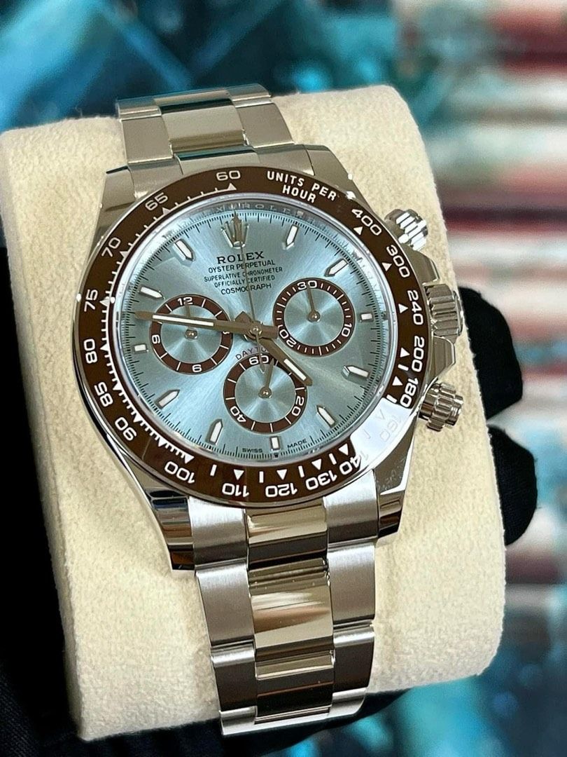 Rolex Cosmograph Daytona Oyster, 40 mm, platinum Ref: m126506-0001-DUBAILUXURYWATCH