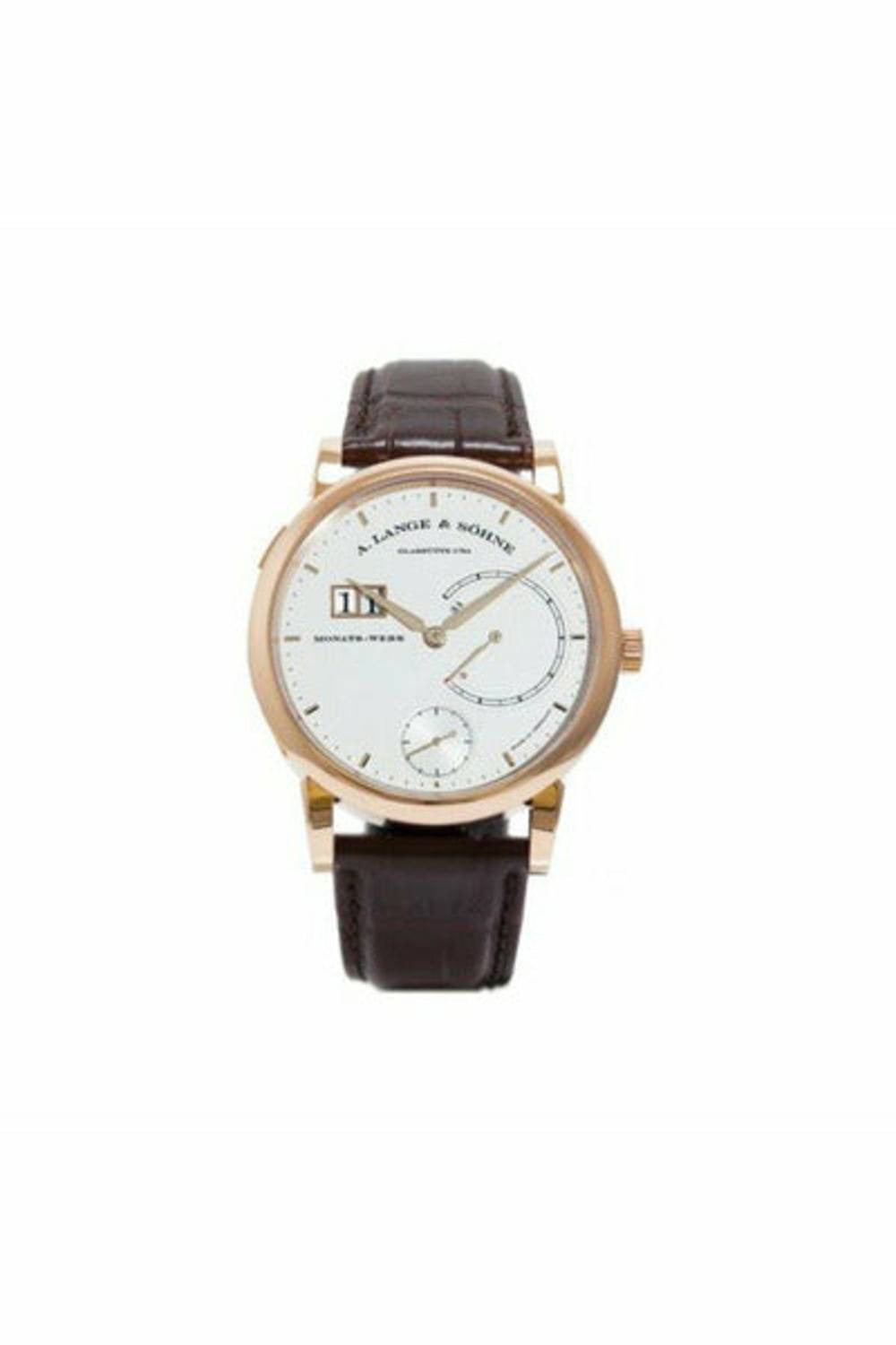 a. lange & sohne lange 31 45.9mm 18kt rose gold men's watch-DUBAILUXURYWATCH