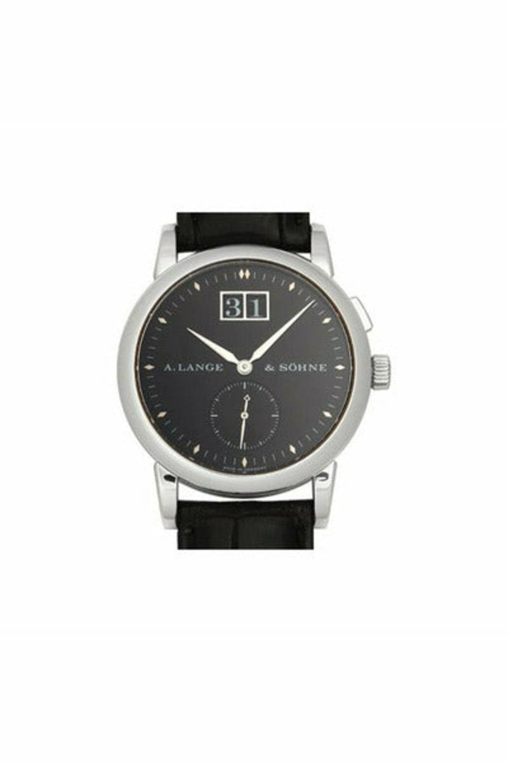 a lange & sohne saxonia platinum 34mm men's watch-DUBAILUXURYWATCH