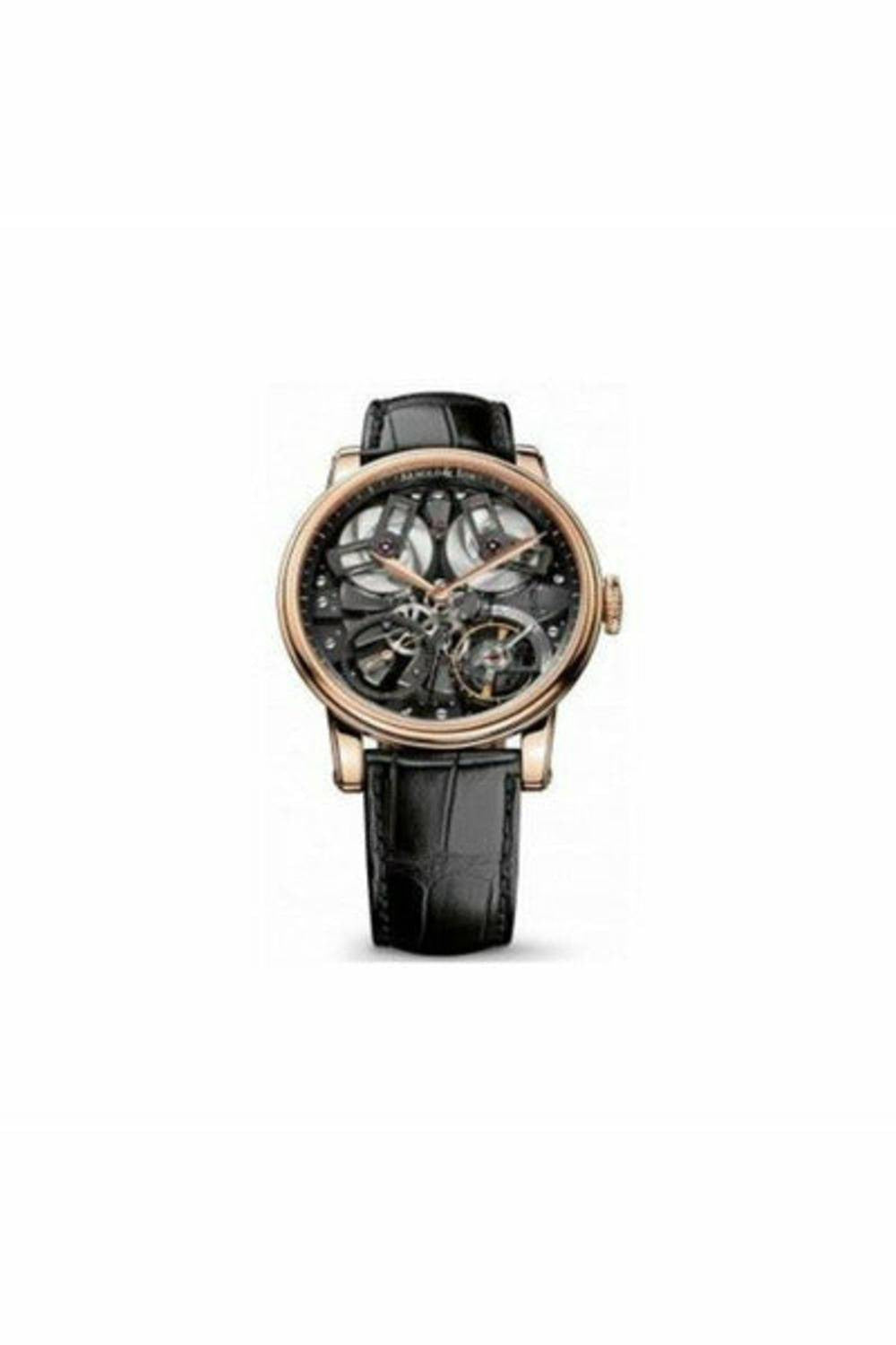 arnold & son tb88 46mm 18kt rose gold men's watch-DUBAILUXURYWATCH