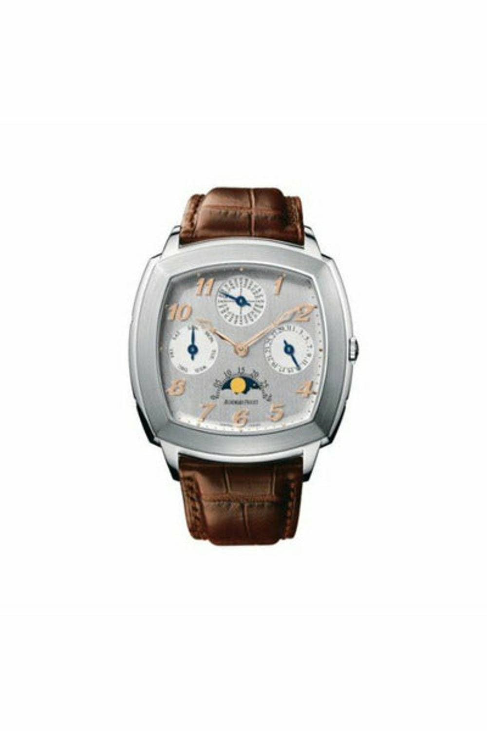 audemars piguet classique perpetual platinum 47mm x 47mm silver dial men's watch-DUBAILUXURYWATCH