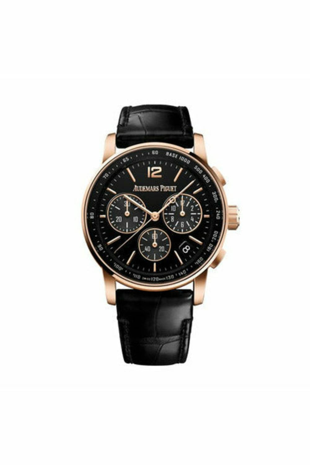 audemars piguet code 11.59 chronograph 41mm 18k rose gold men's watch-DUBAILUXURYWATCH