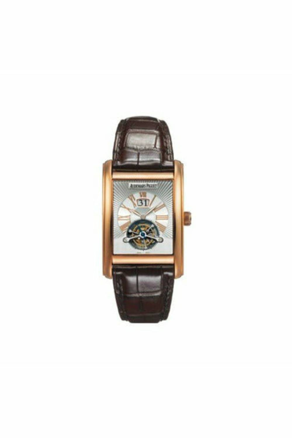 audemars piguet edward piguet large date tourbillon men's watch-DUBAILUXURYWATCH