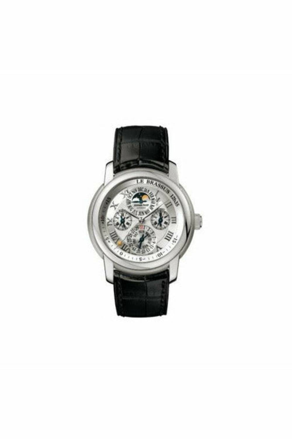 audemars piguet jules audemars equation of time 18kt white gold 43mm silver dial men's watch-DUBAILUXURYWATCH