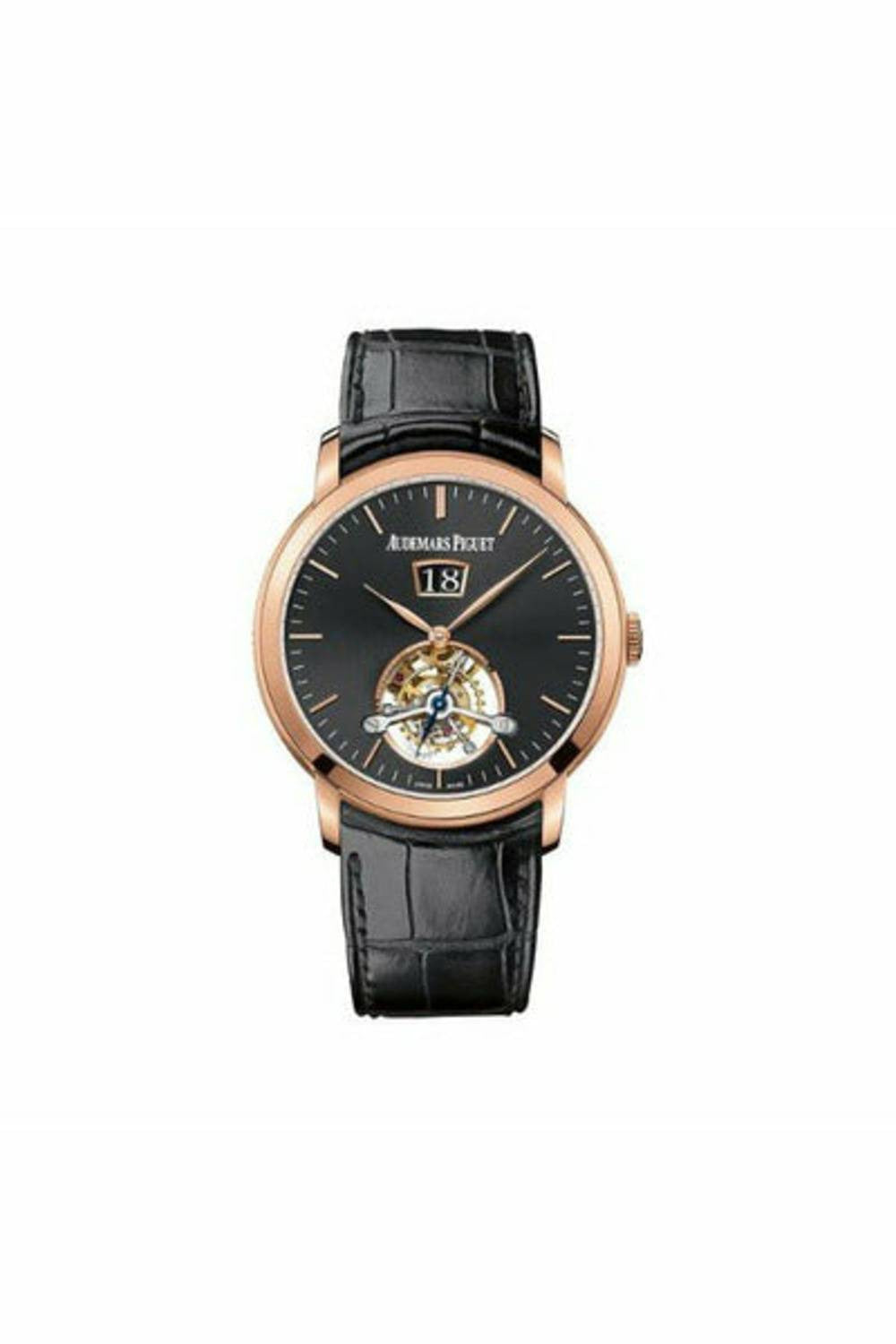 audemars piguet jules audemars tourbillon grande 41mm 18kt rose gold men's watch-DUBAILUXURYWATCH