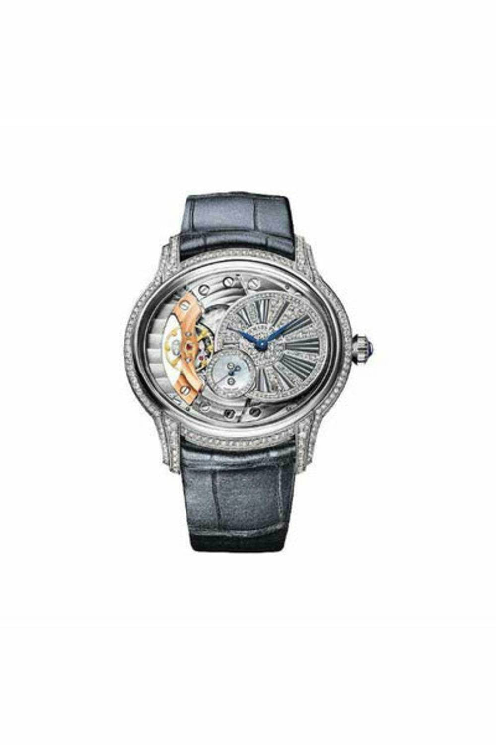 audemars piguet millenary hand wound 18kt white gold 39.5mm ladies watch-DUBAILUXURYWATCH