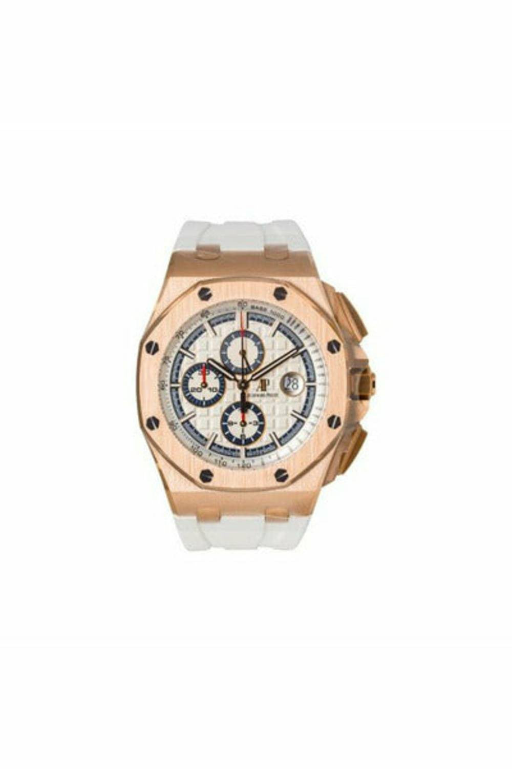 audemars piguet royal oak 18kt rose gold 44mm silver dial men's watch ref. 26408or.oo.a010ca.01-DUBAILUXURYWATCH