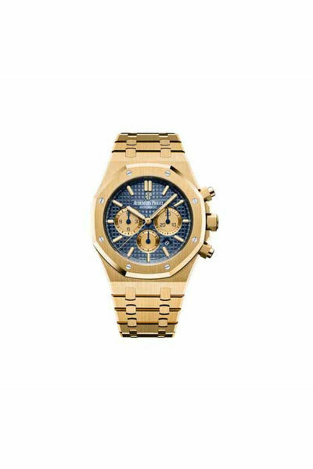 audemars piguet royal oak 18kt yellow gold 41mm men's watch-DUBAILUXURYWATCH