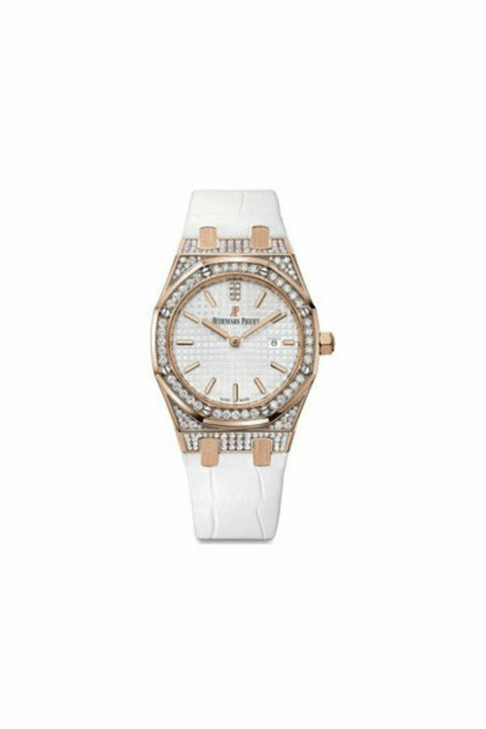 audemars piguet royal oak 33mm 18kt rose gold ladies watch-DUBAILUXURYWATCH