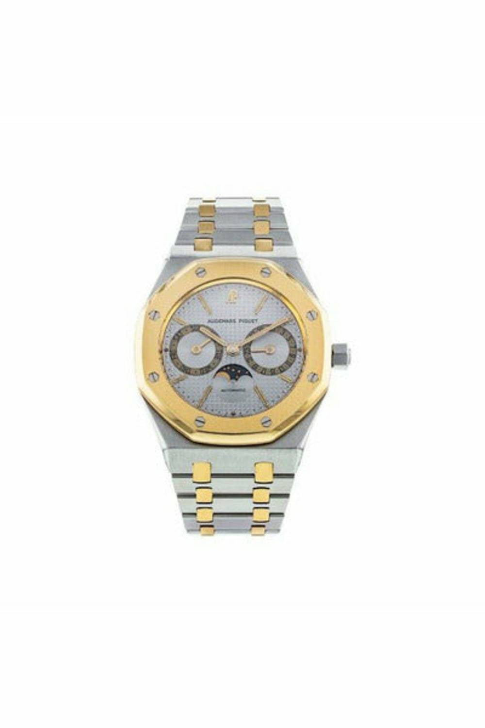 audemars piguet royal oak 36mm stainless steel & 18kt yellow gold men's watch-DUBAILUXURYWATCH