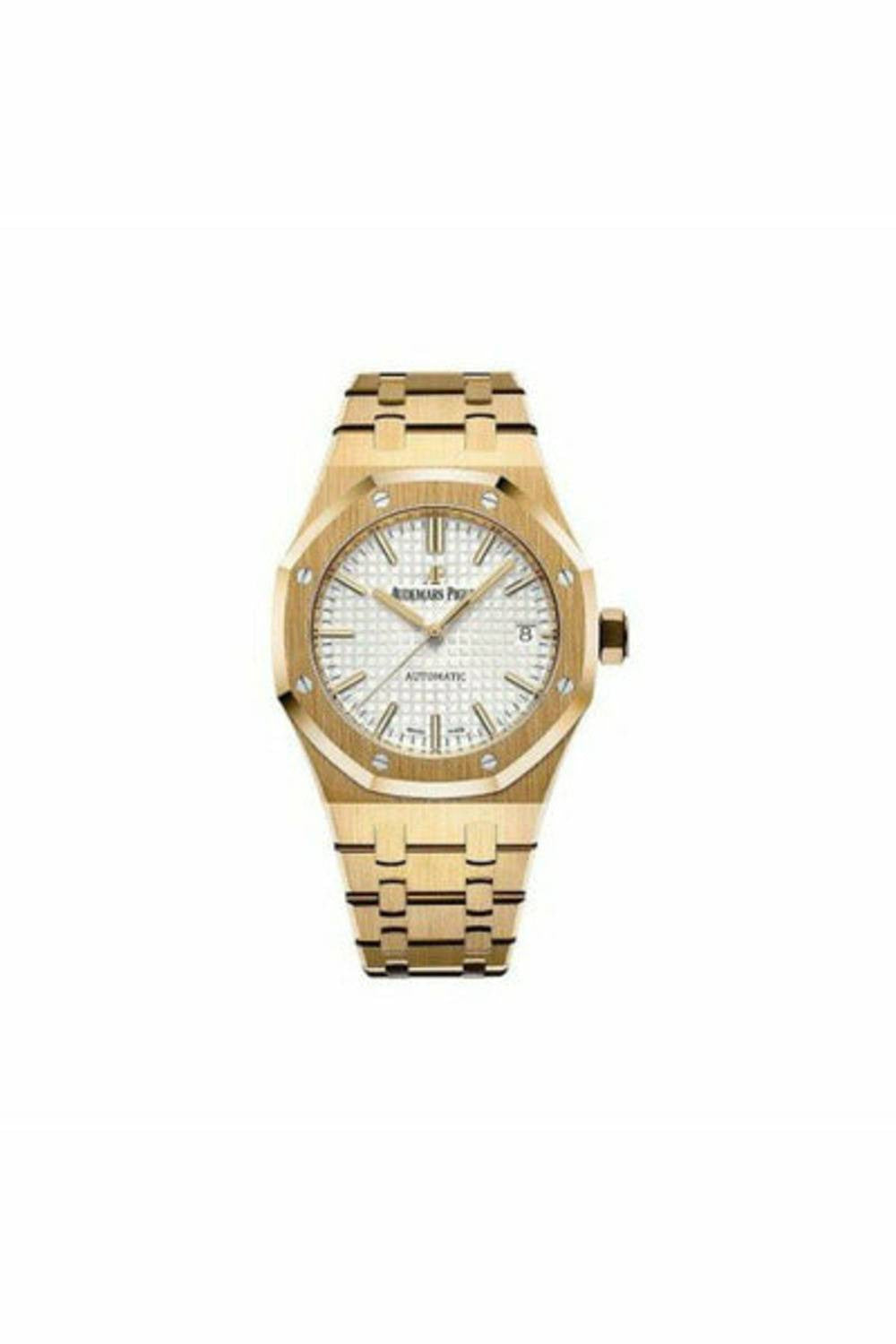 audemars piguet royal oak 37mm 18kt yellow gold ladies watch-DUBAILUXURYWATCH